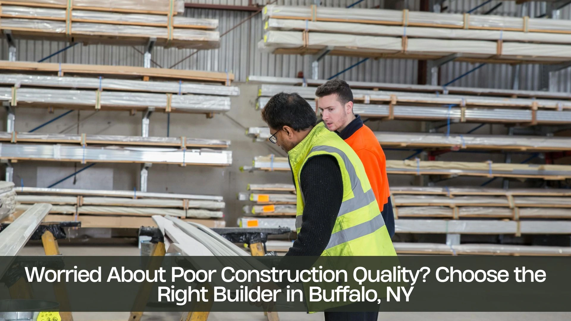 Worried About Poor Construction Quality Choose the Right Builder in Buffalo, NY